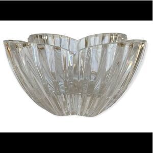 NEW Mikasa Crystal Lydia 6" Tulip Bowl